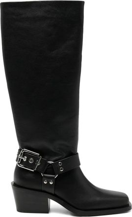 Senso 60mm Kennedy I boots - women - Calf Leather/Leather/Resin - 38 - Black