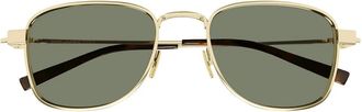 Saint Laurent Sunglasses Sl 741 003 Gold/Green Men