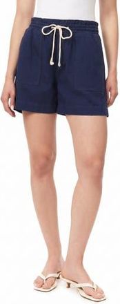 Kensie Trapunto Stitched Pocket Pull-On Shorts in Naval Academy at Nordstrom Rack, Size X-Large