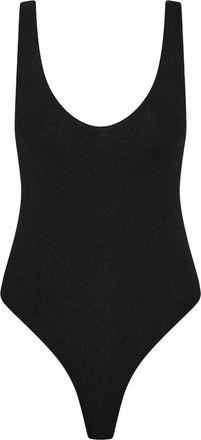 Rebecca Vallance Body Arial con scollo ampio - Nero