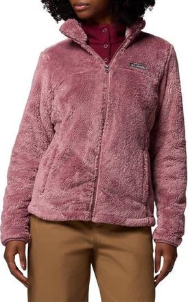 Columbia Cloudy Day Fleece Full Zip Jacket in Fig at Nordstrom Rack, Size X-Large