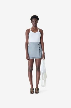 Iro Amira Skort in Steel at Nordstrom, Size 42 Eu