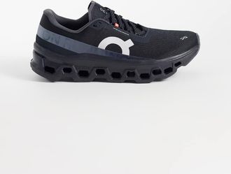 On Cloudmonster 1 sneakers da corsa nere-Nero