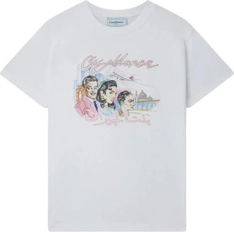 Casablanca Hombre, Camisetas, Blanco, Talla: L