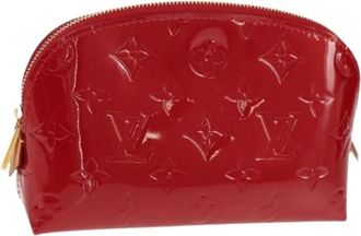 Louis Vuitton Pre-owned Clutches, female, Red, Size: ONE SIZE Pre-owned Cosmetic Pouch