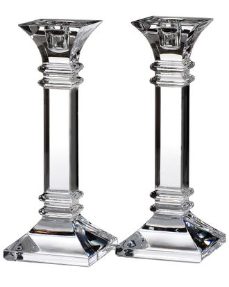 Waterford Set Of 2 Treviso Candlesticks