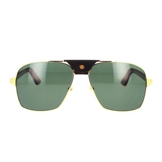 Cartier Sunglasses, unisex, Yellow, 61 MM, Exception Ct0389S 002 Polarized Sunglasses