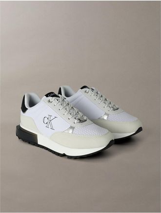 Calvin Klein Womens Womens Melidee Runner Sneaker - Grey - 5H