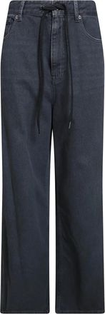 Maison Margiela Straight Broeken - Dames - Straight fit broeken - Zwart - W27 - Broeken