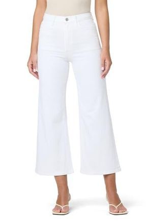 Joe's High Waist Ankle Wide Leg Jeans in White at Nordstrom Rack, Size 24