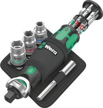 Wera Zyklop Pocket Set Imperial 2 Cacciavite porta inserti 1/4, 3/8