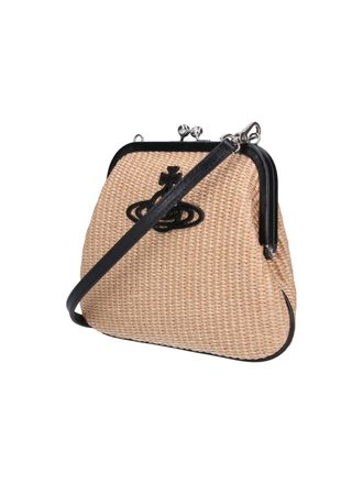 Vivienne Westwood Womens Bags Beige Cotton
