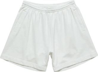 Acne Studios Cotton Shorts - Heren - Korte Broeken - Wit - Xs/S - Katoen - Korte Broeken