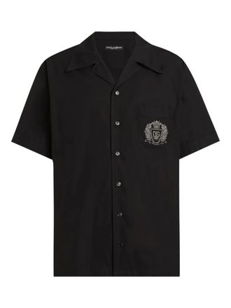 Dolce & Gabbana short-sleeve shirt - Black