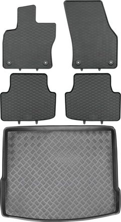 OEM Juego De Alfombrillas De Goma Para Coche Y Alfombrilla Para Maletero Para Volkswagen Tiguan Ii Suv De 2015