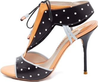 Sophia Webster Sandali a pois - Nero