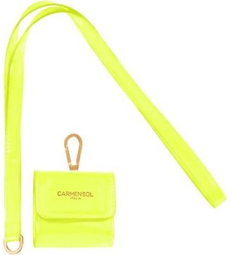 Carmen Sol Tommy Belt Bag in Neon Yellow at Nordstrom