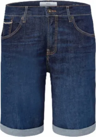 Brax Brax, Heren, Korte broeken, Blauw, Maat: M Denim