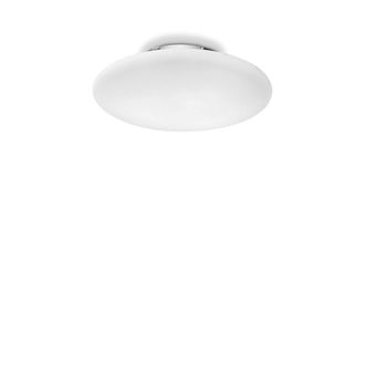 Netlighting Smarties Bianco 3 Light Large Ceiling Flush Light White E27