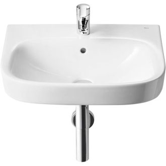 Roca Roca - Lavabo Mural De Porcelana Debba Medidas: 500x420x170 Mm