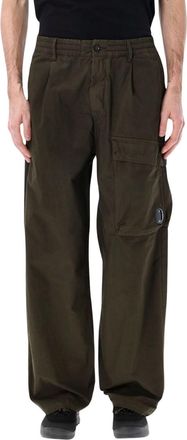 C.P. Company Olive Relaxed Cargo Pants