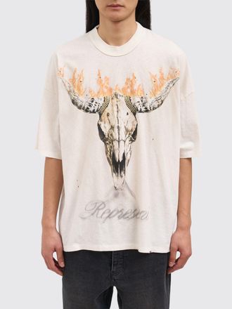 Represent T-shirt over in cotone stampata Represent