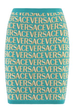 Versace Gehaakte Mini Rok