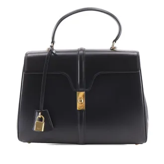 Celine Pre-owned Celine Medium Calfskin Classique 16 Top Handle Bag Ladies EXQZNPJGDCL0NJ3F