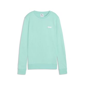 Puma Girocollo con logo piccolo Essentials da donna, Abbigliamento, Verde, XL