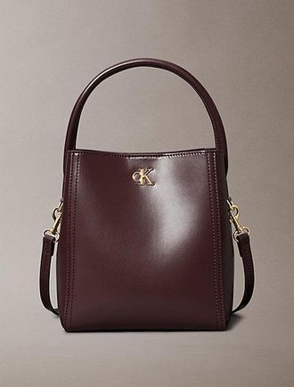 Calvin Klein Bucket bag met monogramlogo-hardware