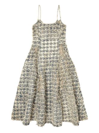 Diesel Houndstooth Midi Dress