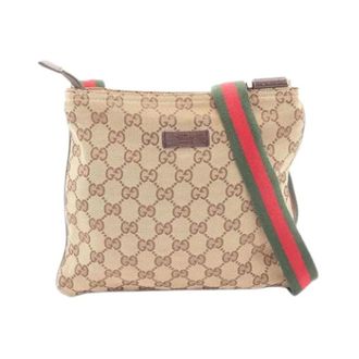 Gucci Pre-owned Cross Body Bags, female, Beige, Size: ONE SIZE Pre-owned Messenger Shoulder Bag