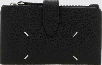 Maison Margiela Portafoglio bifold Four Stitches in pelle a grana
