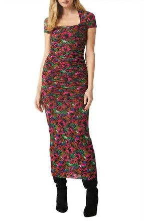 Misa Marilyn Dress In Jewel Flora