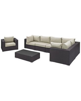 ModWay Convene 7-Piece Outdoor Patio Sectional Set