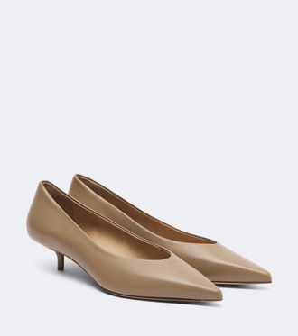 Max Mara Leather pumps