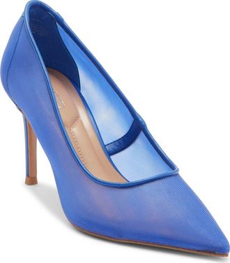 Steve Madden Nicoletta Mesh Pointed Toe Pump in Cobalt at Nordstrom Rack, Size 9.5
