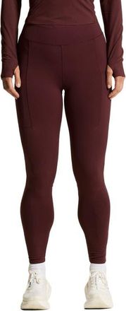 Craft Hypervent High Waist Running Tights in Dark Fig at Nordstrom, Size X-Small