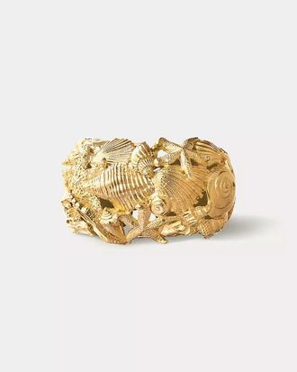 Lilly Pulitzer Kenneth Jay Lane Shell Cuff Bracelet