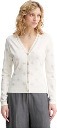 Guess Dames, Truien, Wit, Maat: XS Viscose