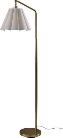 Adesso Lyra Floor Lamp in Antique Brass at Nordstrom