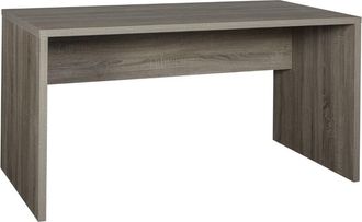 Composad Scrivania Linea Disegno 138.2 X 69 X 74.5 Cm Rovere Tartufo