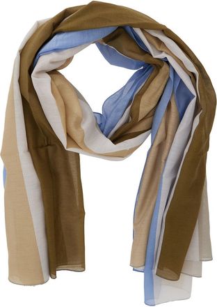 Saint Laurent Womens Scarf Multicolour Cotton-Silk Cotton/silk Scarfs