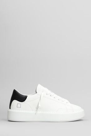 D.A.T.E. D. A.T. E. Sfera Sneakers In White Leather