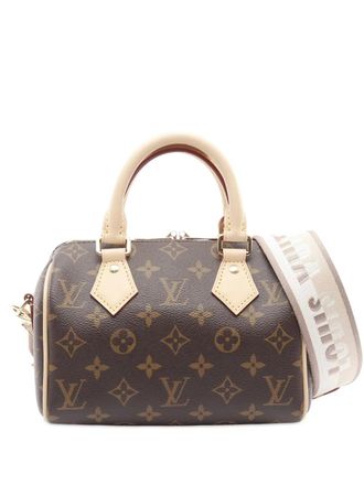 Louis Vuitton 2021-2025 Monogram Speedy Bandouliere 20 satchel - Brown
