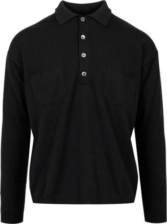 Mauro Grifoni Polo Shirts - Heren - Polos - Zwart - S - Katoen - Tops