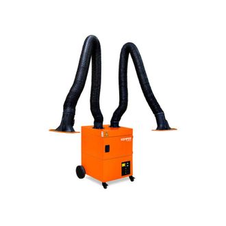 Kemper Aparato De Aspiraci&oacute;n M&oacute;vil Kemper Profimaster Para Humos De Soldadura Con Dos Brazos Robustos Brazo 4 M Versi&oacute;n Con Manguera