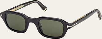 Tom Ford Tom Ford Icon 46mm Square Sunglasses