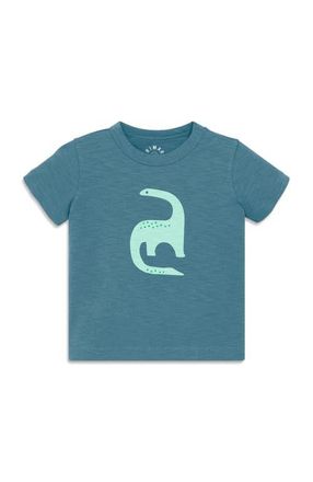 primary Baby Dino Tee in Slate Blue Dinosaur at Nordstrom, Size 18-24M