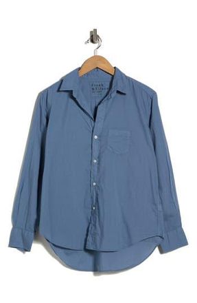 Frank & Eileen Relaxed Button-Up Shirt in Lake Blue at Nordstrom Rack, Size Xx-Small